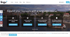 Desktop Screenshot of lingu.no